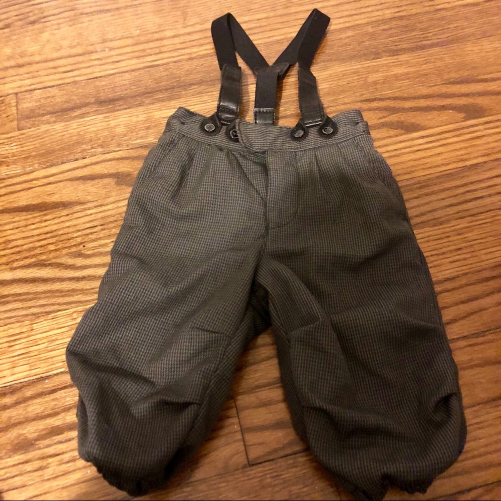 H&M Baby pants with suspenders 😍